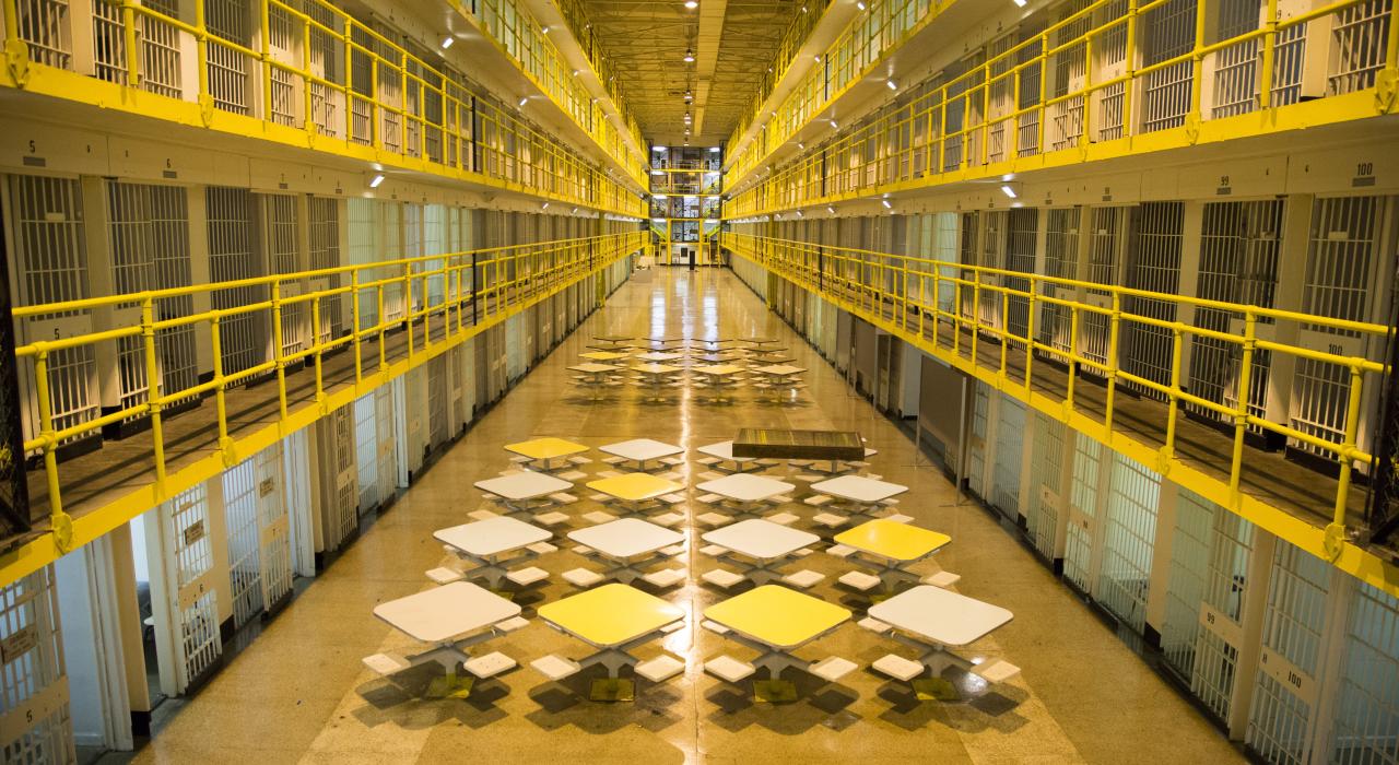 Inside the Cell Block 7 Prison Museum in Jackson, Michigan