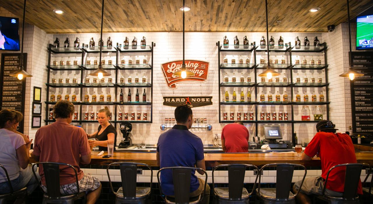 Signature beer at the Lansing Brewing Company in Michigan.