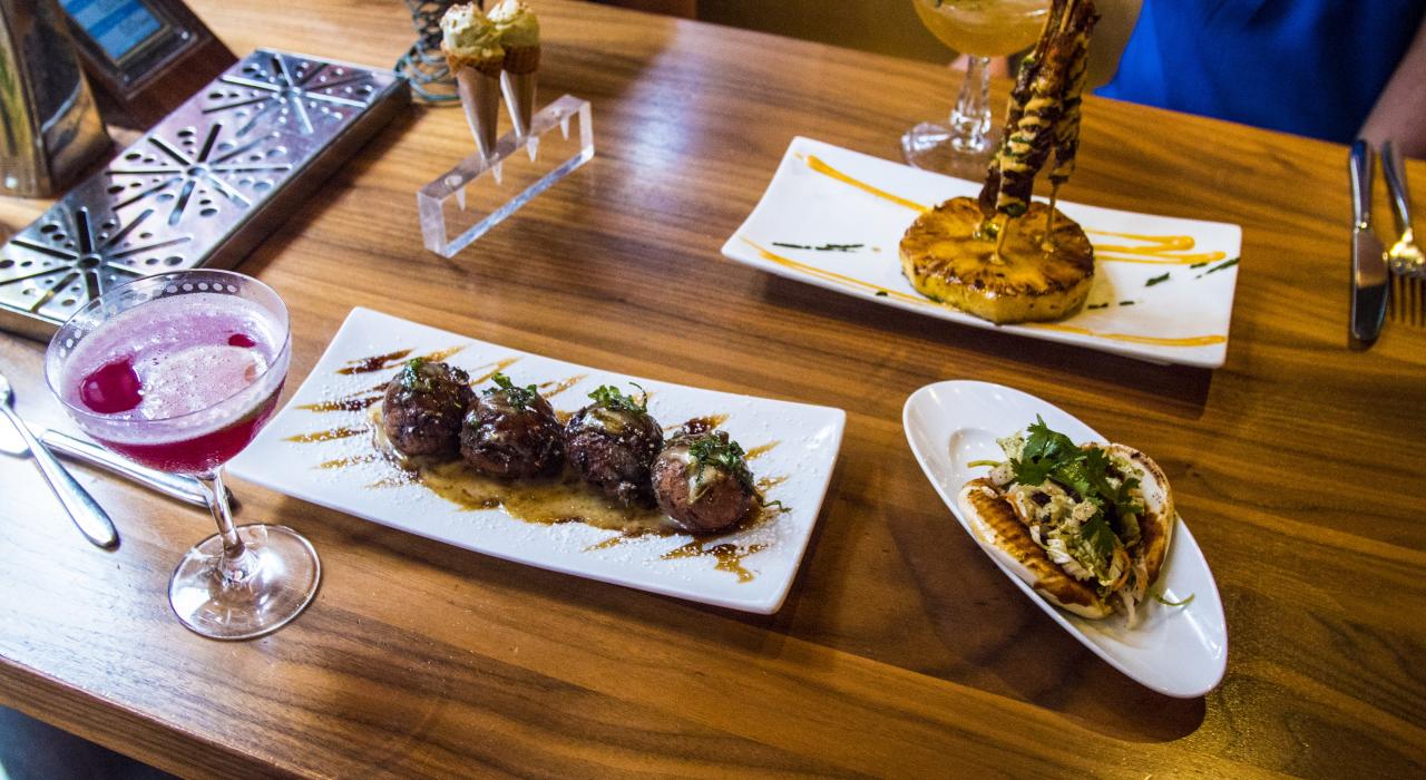 路易斯安那州新奥尔良的创意美食