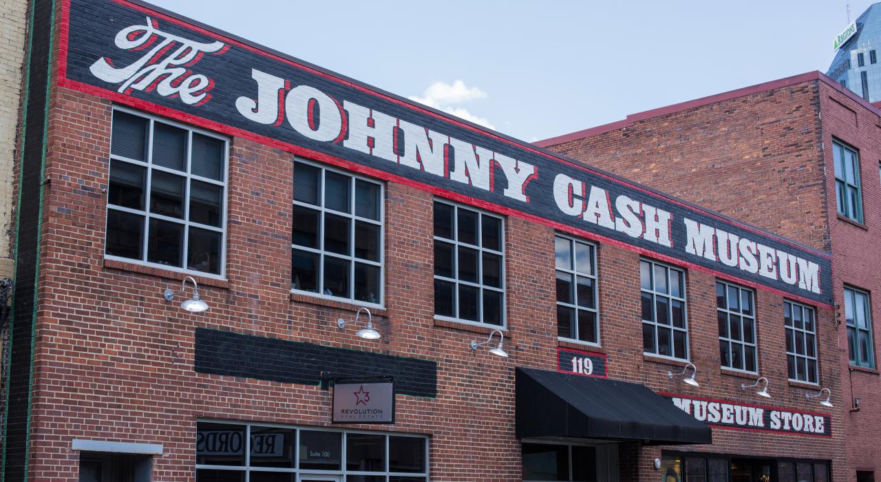 The Johnny Cash Museum in Nashville, Tennessee