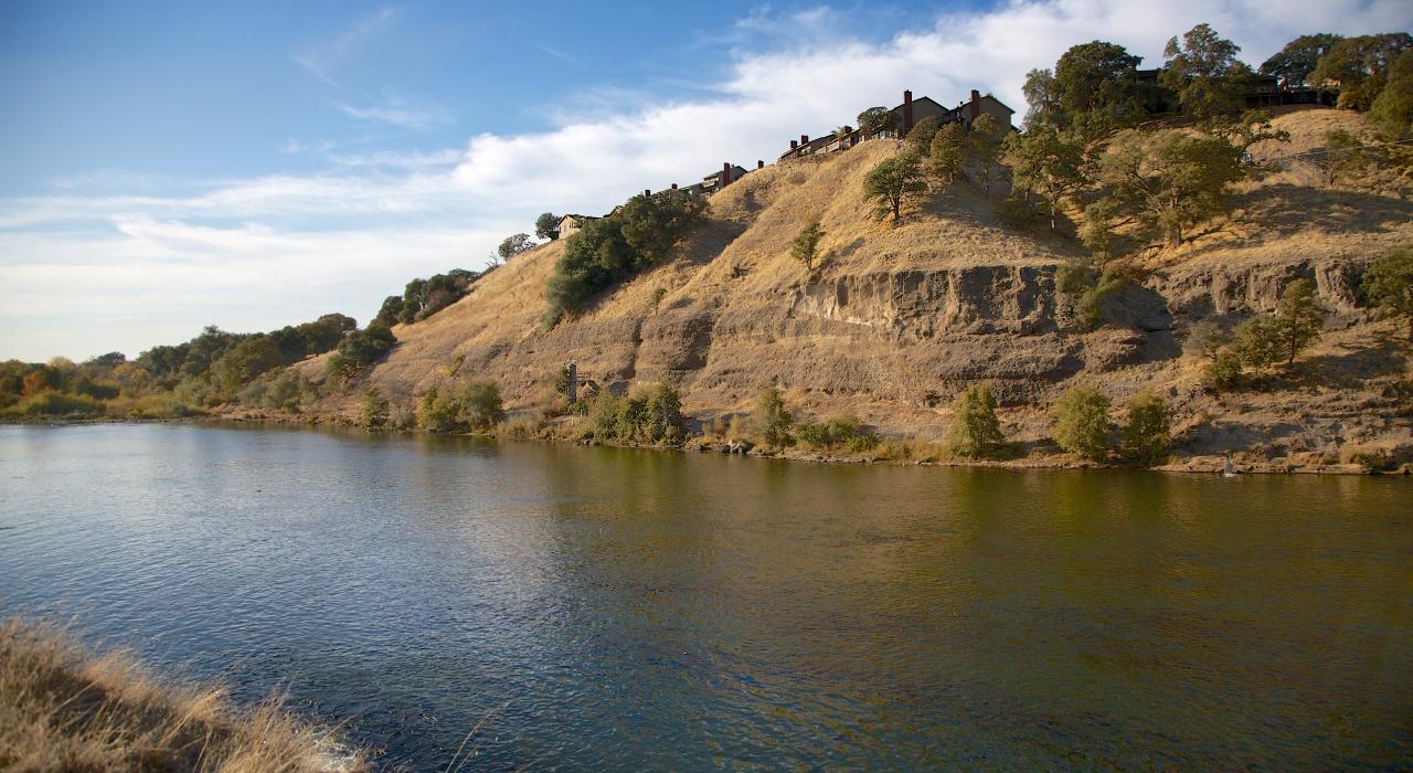 Nimbus Dam in Sacramento, California