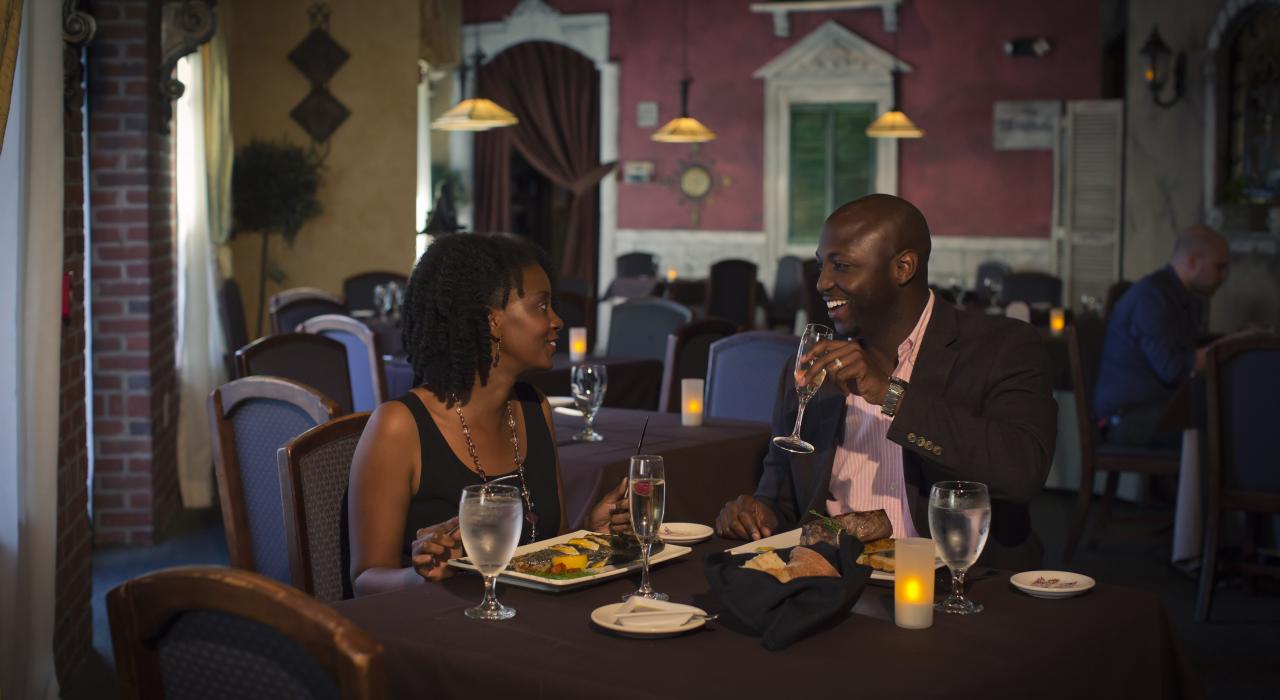 在佐治亚州梅肯的 Marco Ristorante Italiano 享用餐厅精致美食