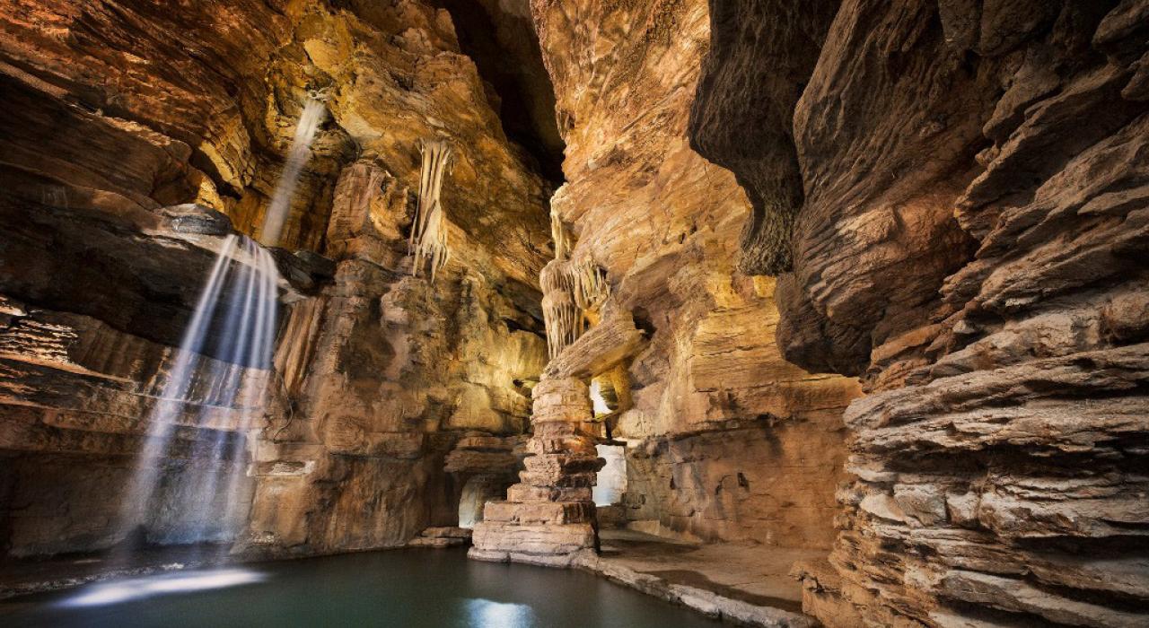 Eine Höhle bei Branson, Missouri 