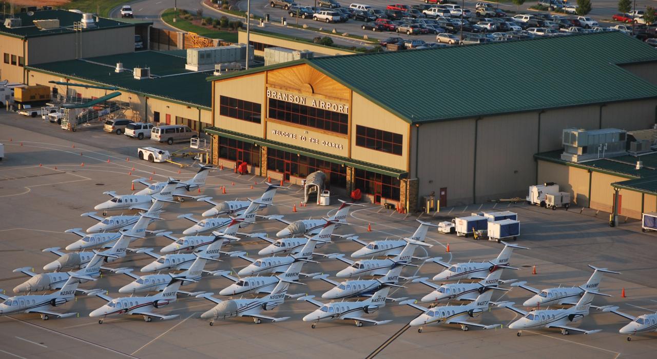 Der Flughafen von Branson, Missouri