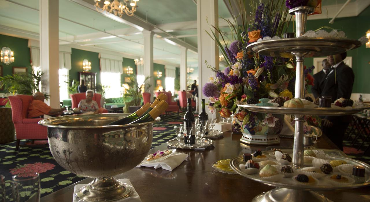 Traditional High Tea daily at the Grand Hotel