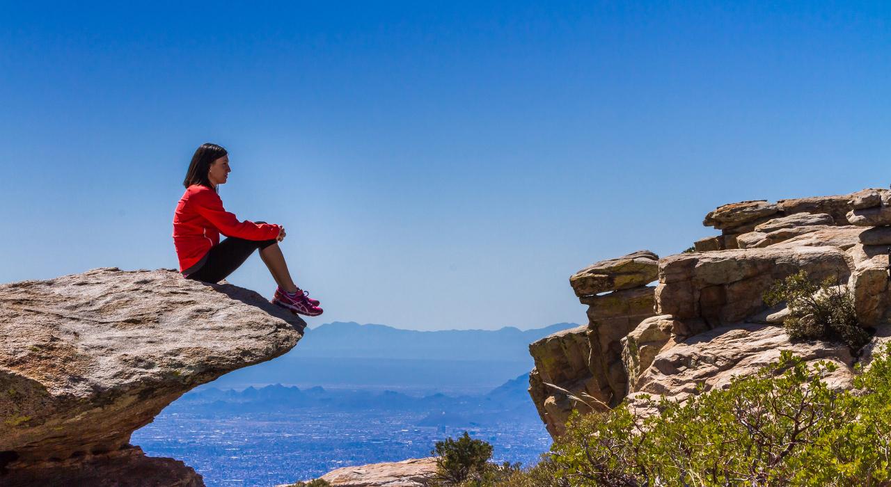 从莱蒙山看到的迷人景色