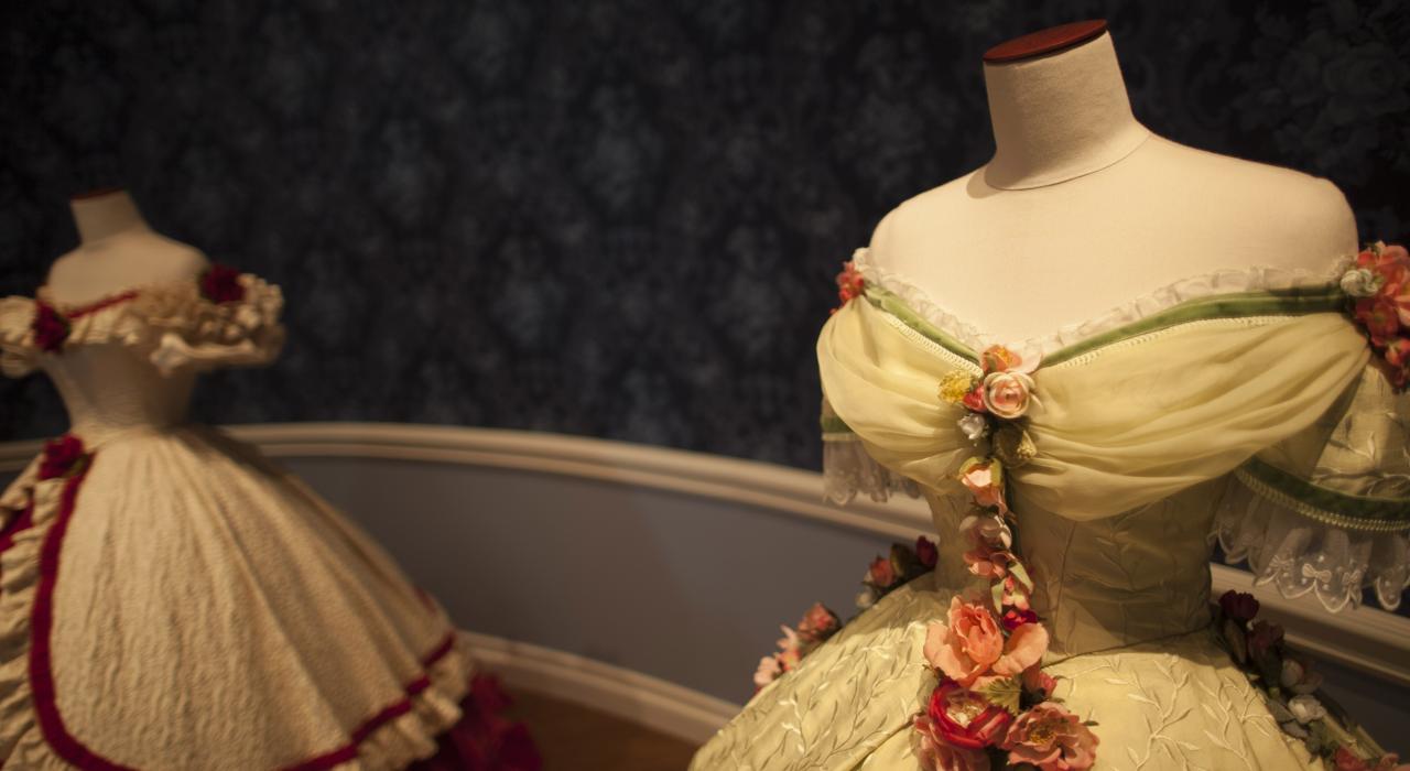 Period exhibit at the Lincoln Presidential Library and Museum