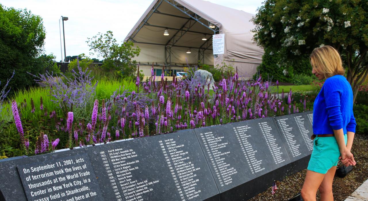 National 9/11 Pentagon Memorial in Arlington, Virginia