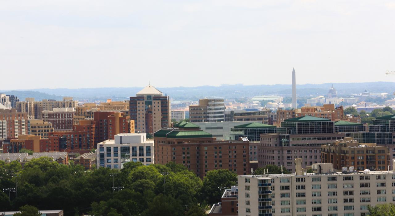Views of Arlington, Virginia and Washington DC