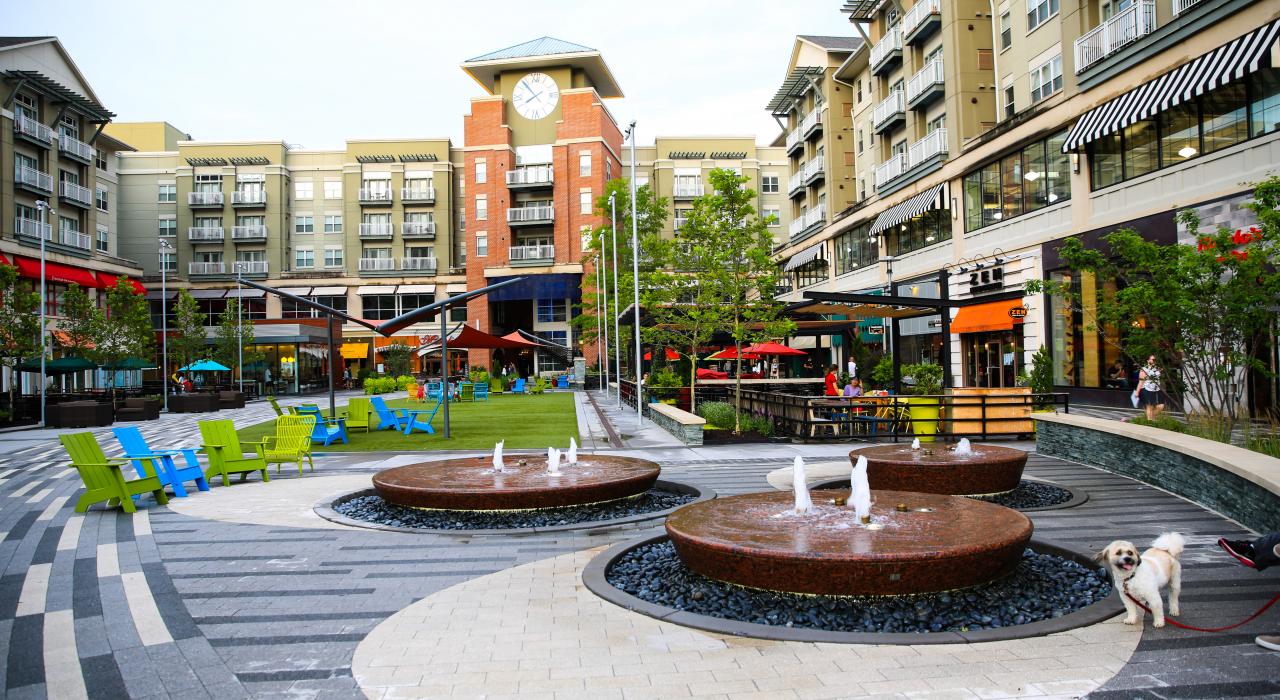 Pentagon Row in Arlington, Virginia