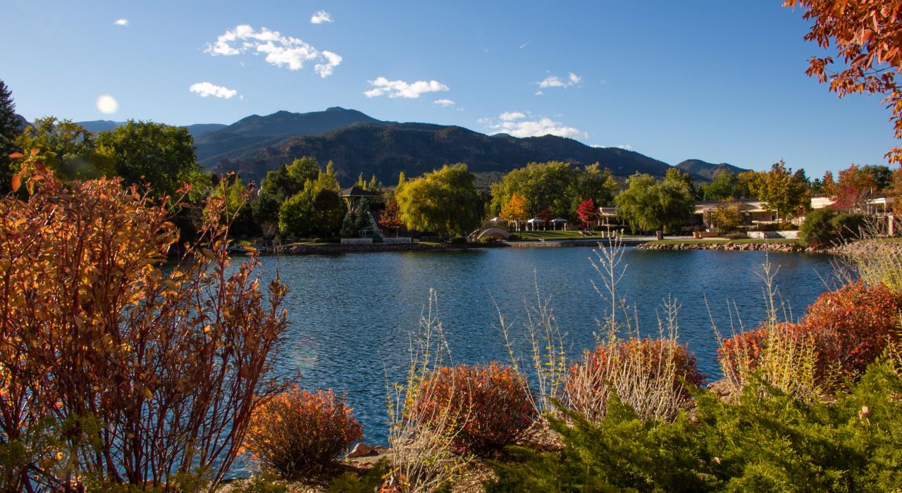 ブロードムーアリゾート、コロラドスプリングス、ラグジュリー、休暇、自然