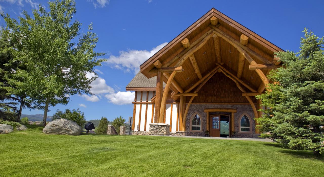 Chapel in Yellowstone Country, Montana