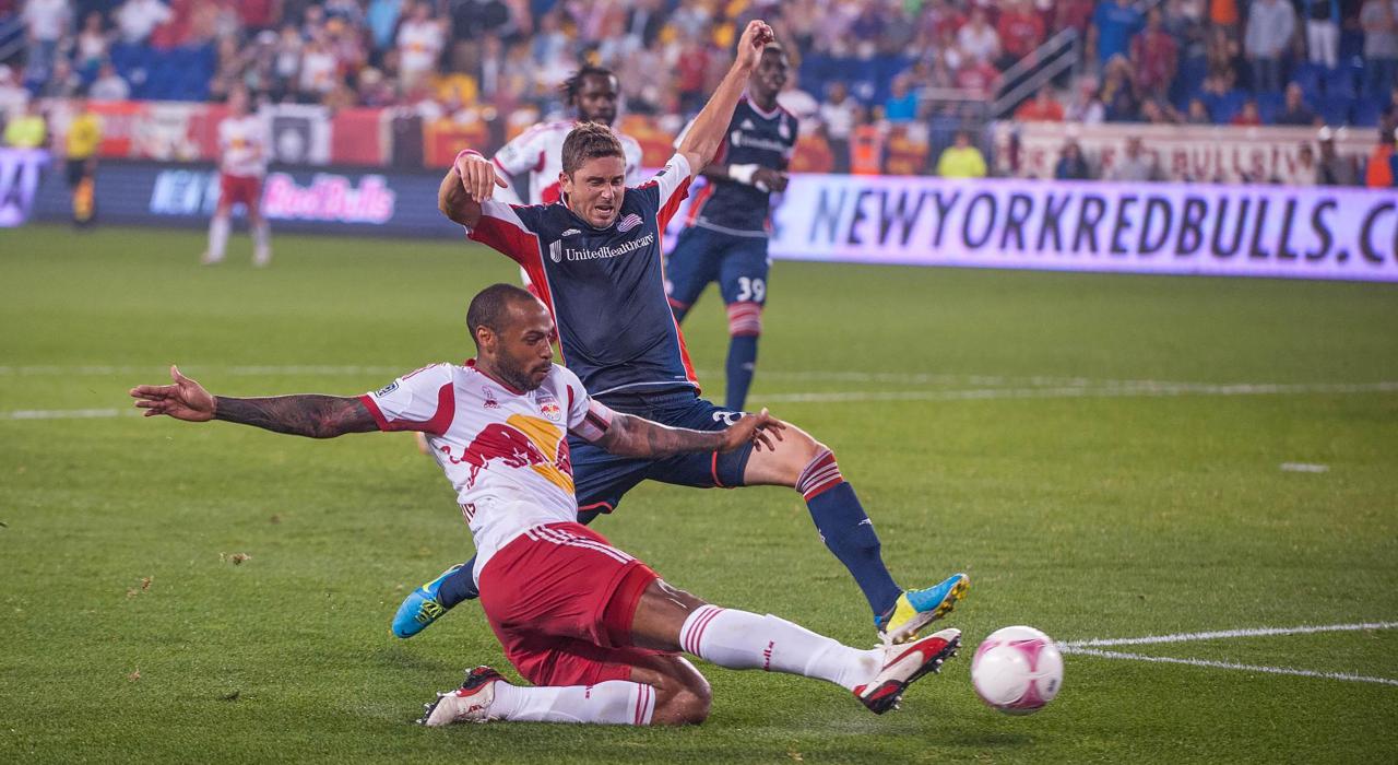 哈里森镇红牛竞技场的足球比赛