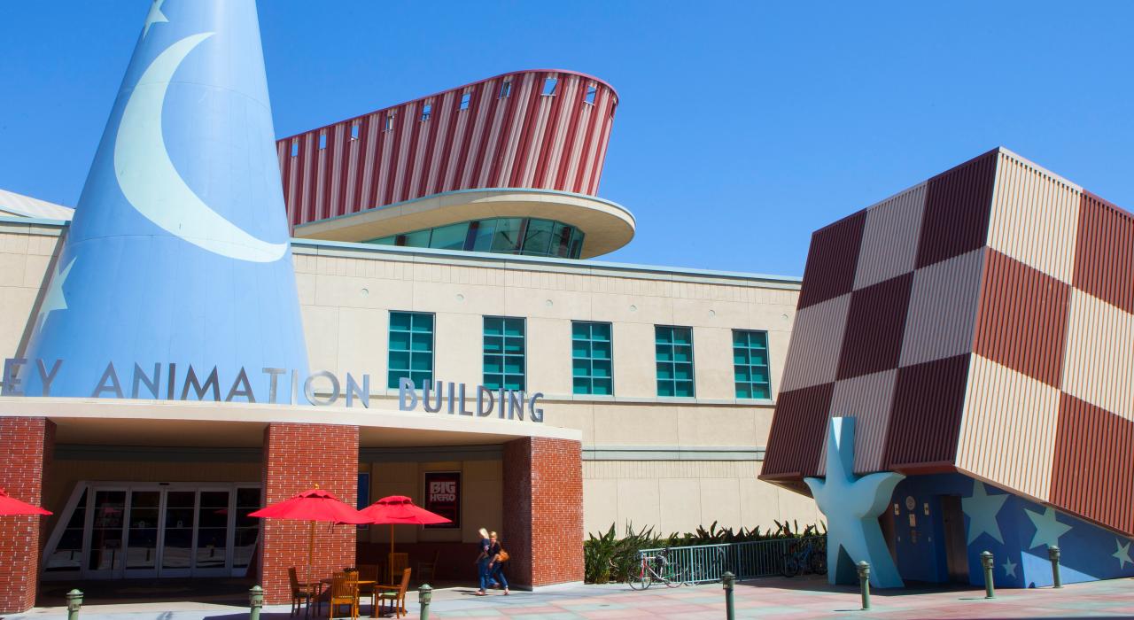 迪士尼动画工作室地标建筑