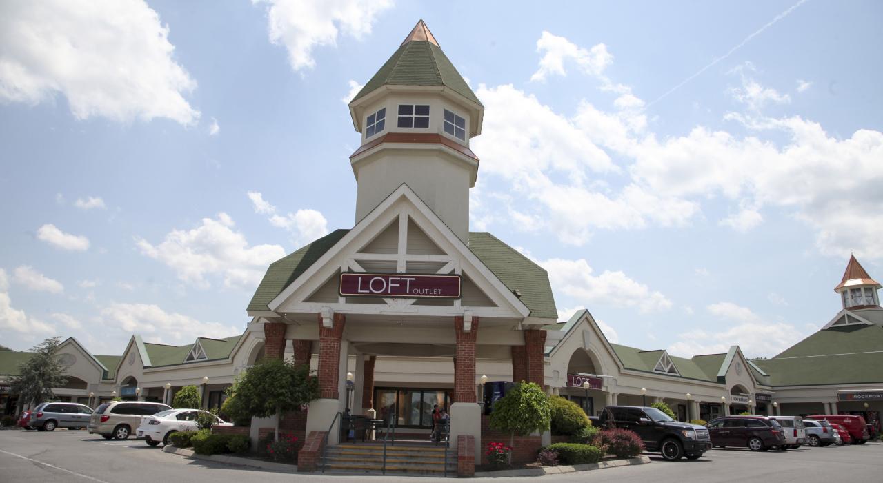 Tanger Outlet in Sevierville, Tennessee