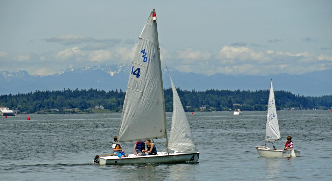在南普吉特海湾地区的湖上航行