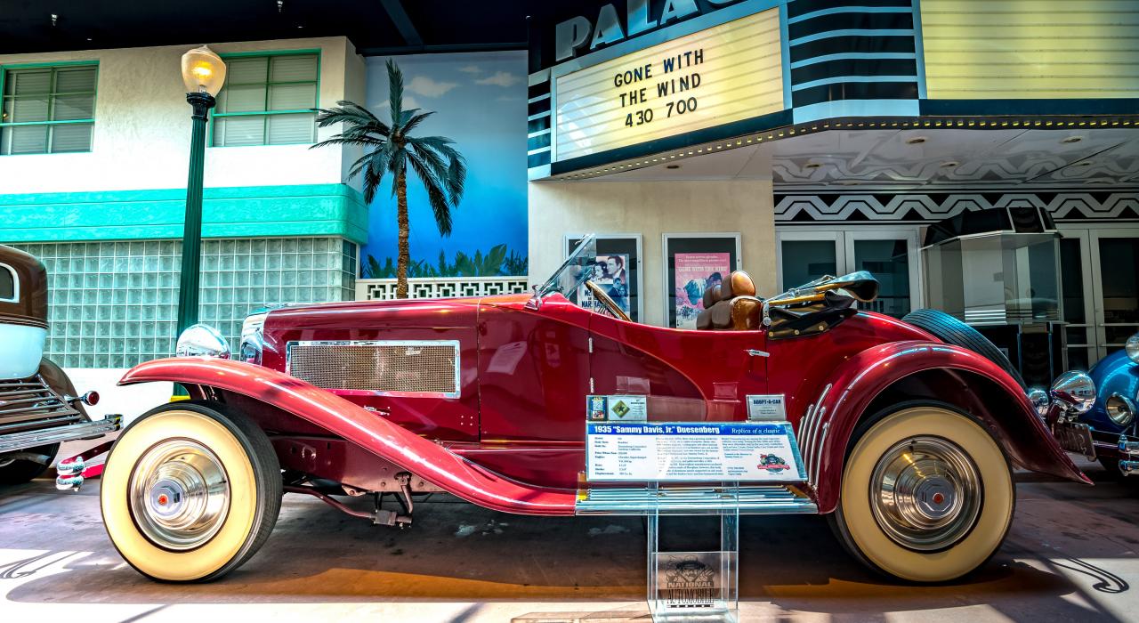 国家汽车博物馆内的老爷车