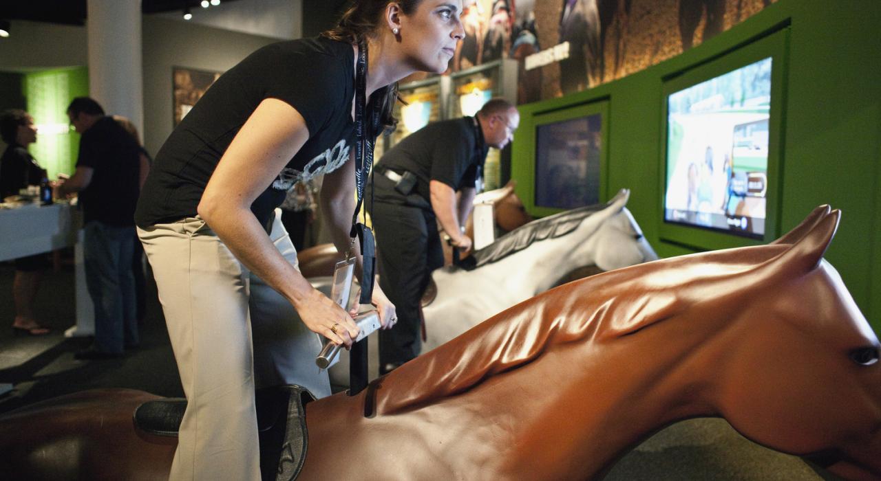 肯塔基赛马博物馆的互动展览