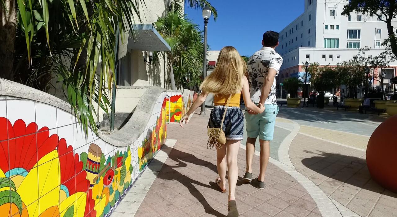 Exploring the Little Havana neighborhood in Miami, Florida