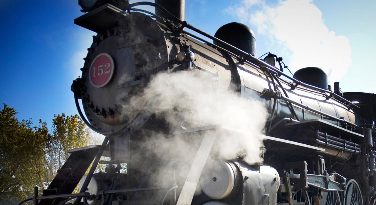 Take a ride on a classic locomotive at the Kentucky Railway Museum