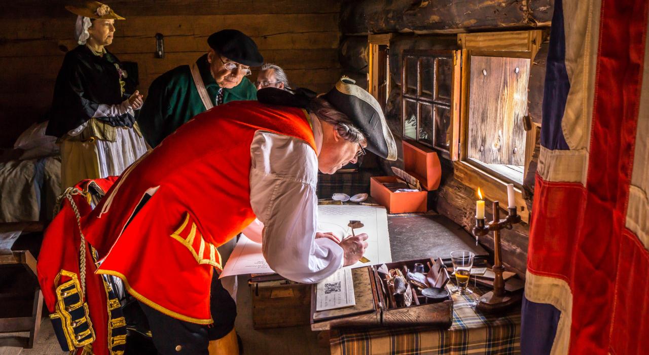 罗马斯坦维克斯堡国家纪念碑的历史表演