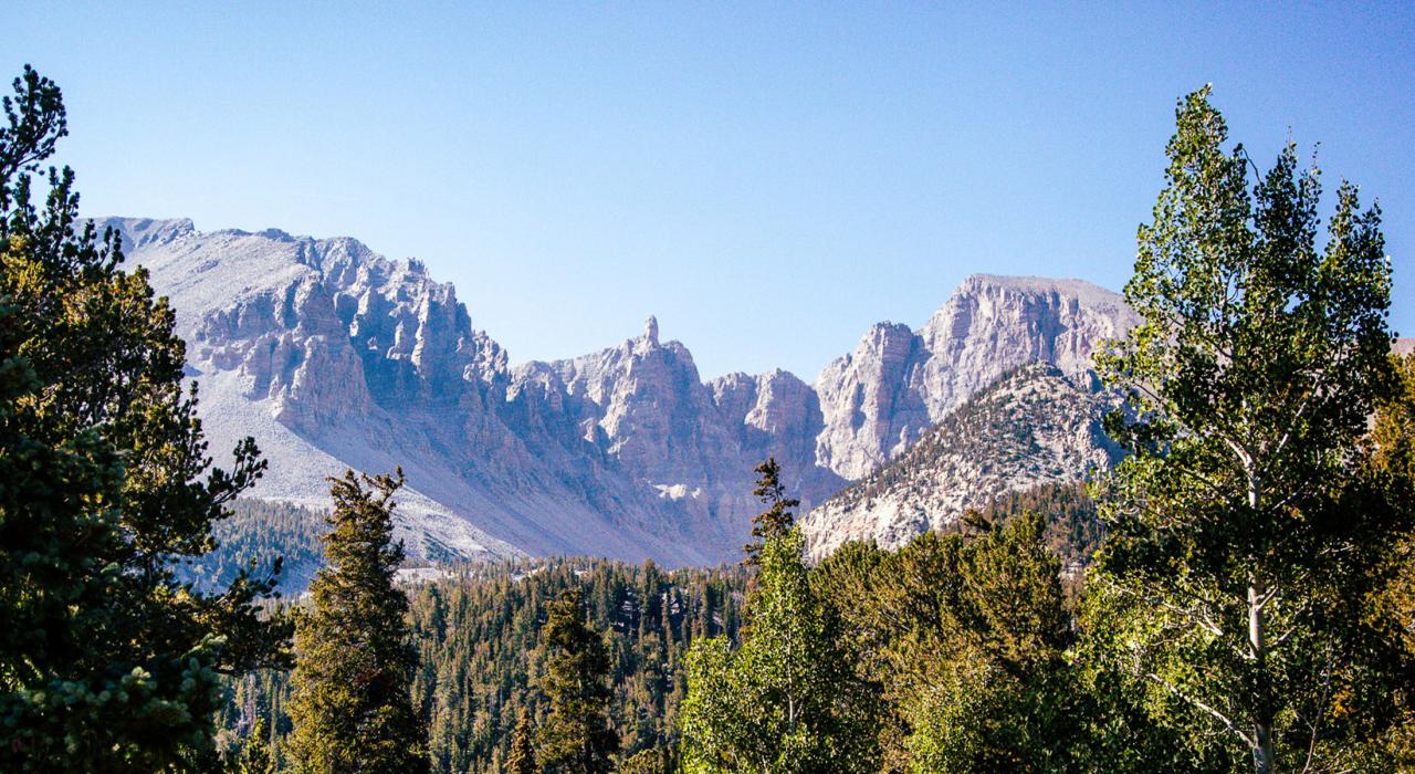 Mountain views in Great Basin National Park, Nevada