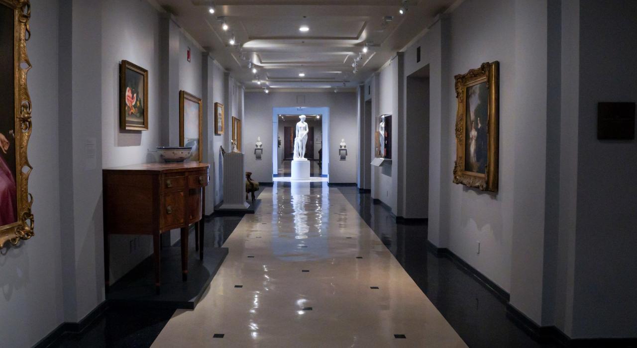 新泽西州纽瓦克艺术博物馆内部