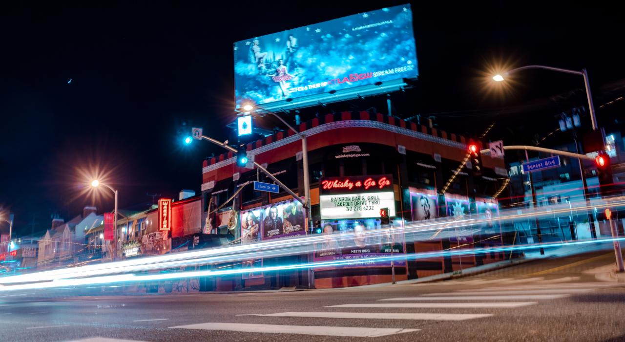 日落大道的 Whisky A Go Go 酒吧