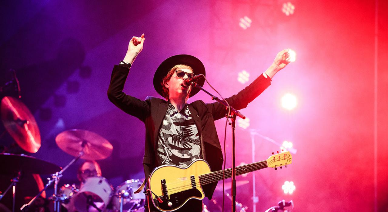 朝圣音乐文化节上的一流艺人