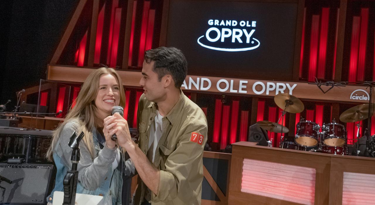 Interactive tour of the Grand Ole Opry in Nashville, Tennessee