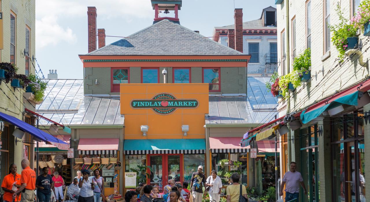 芬德利市场是辛辛那提最受人们追捧的地点之一