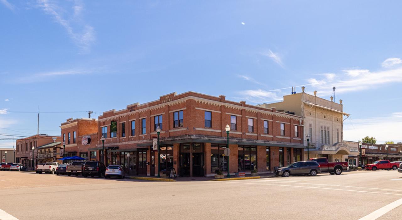 德克萨斯州康罗市区