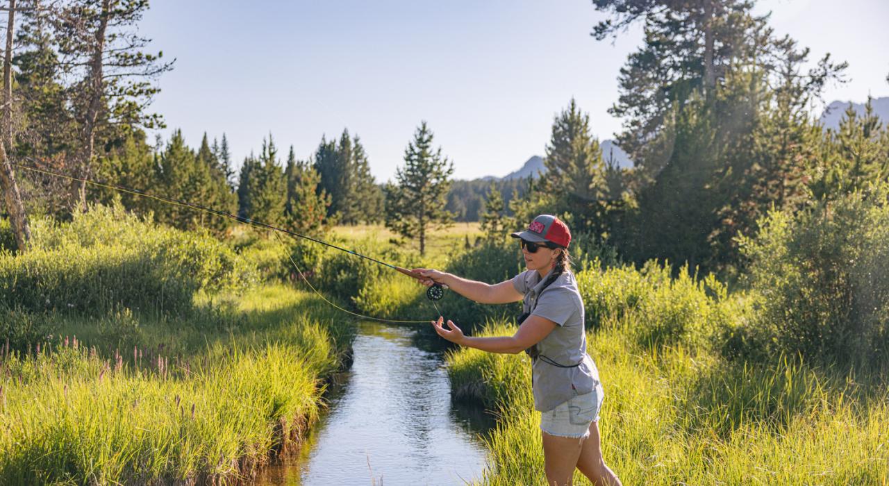 在比格霍恩山飞钓，畅享一日美好时光