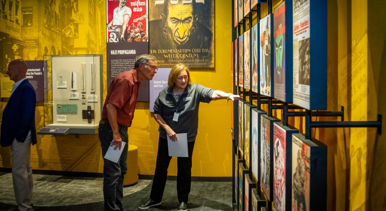 The St. Louis Kaplan Feldman Holocaust Museum（圣路易斯大屠杀博物馆）的历史展览