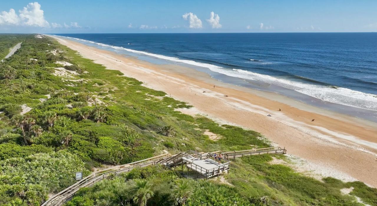 在 GTM Research Reserve 俯瞰北海滩