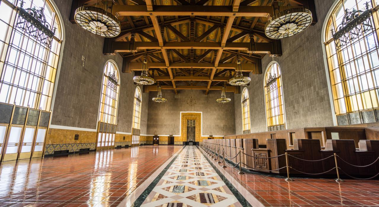 The striking design of historic Union Station