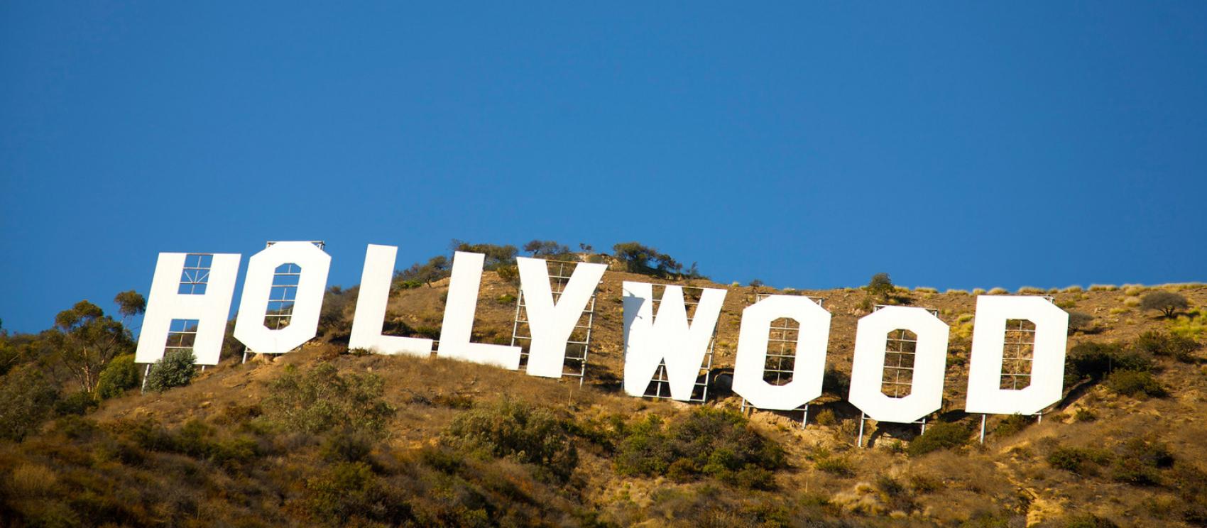 洛杉矶著名的好莱坞标牌