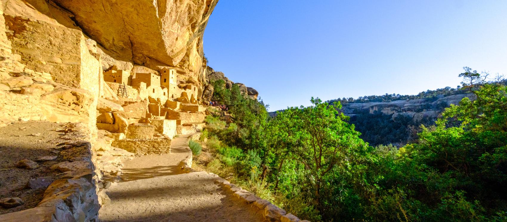 梅薩維德國家公園的遠古普韋布洛人懸崖居所