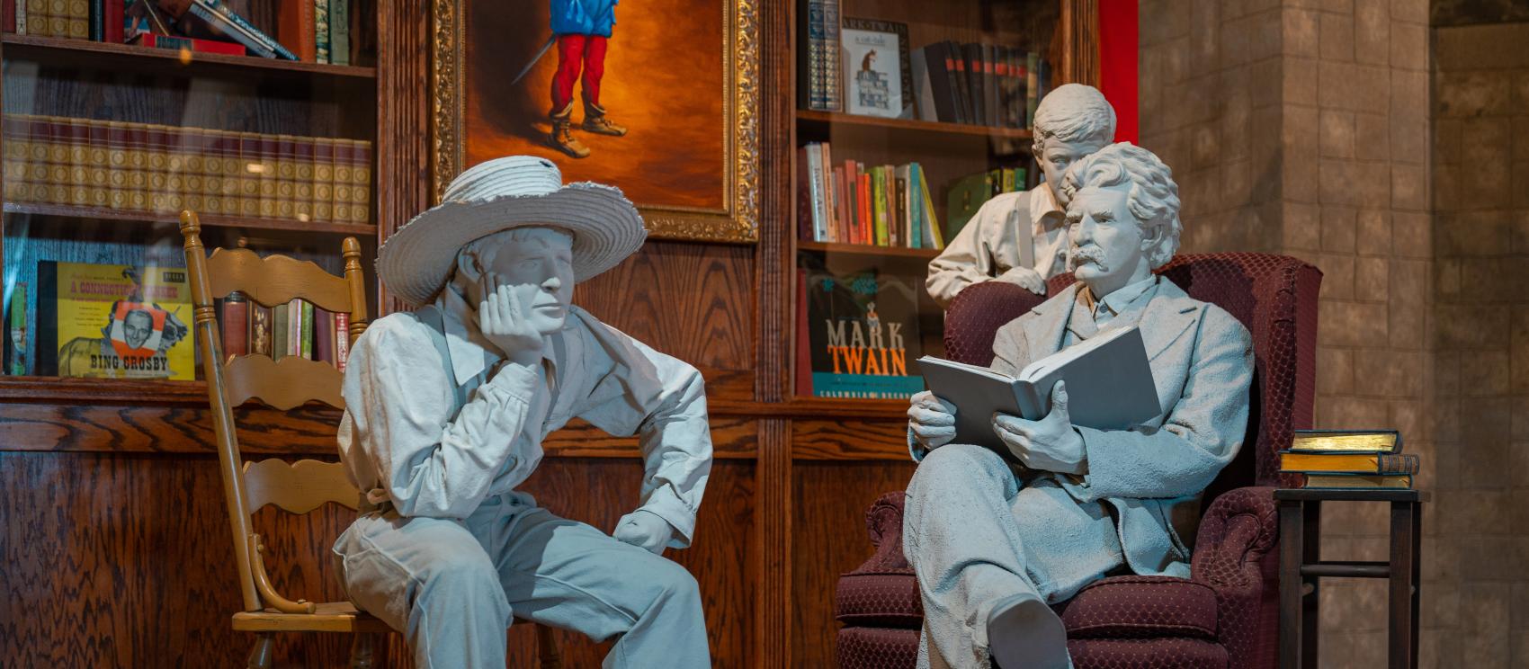 汉尼拔的马克·吐温童年故居与博物馆的展品致敬这位文学天才